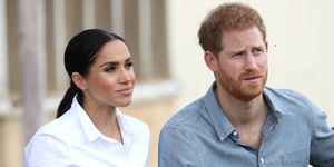 dubbo, australia   october 17  prince harry, duke of sussex and meghan, duchess of sussex visit a local farming family, the woodleys, on october 17, 2018 in dubbo, australia the duke and duchess of sussex are on their official 16 day autumn tour visiting cities in australia, fiji, tonga and new zealand  photo by chris jackson   poolgetty images