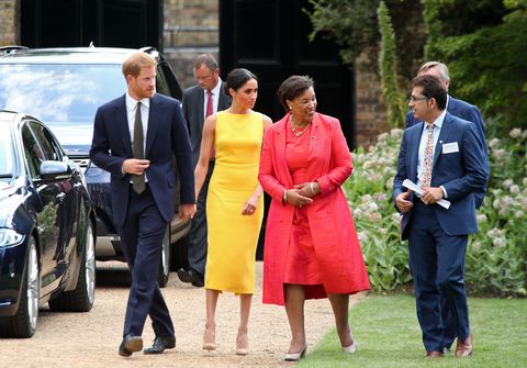 Meghan Markle's Bright Yellow Dress Is Shocking Us All