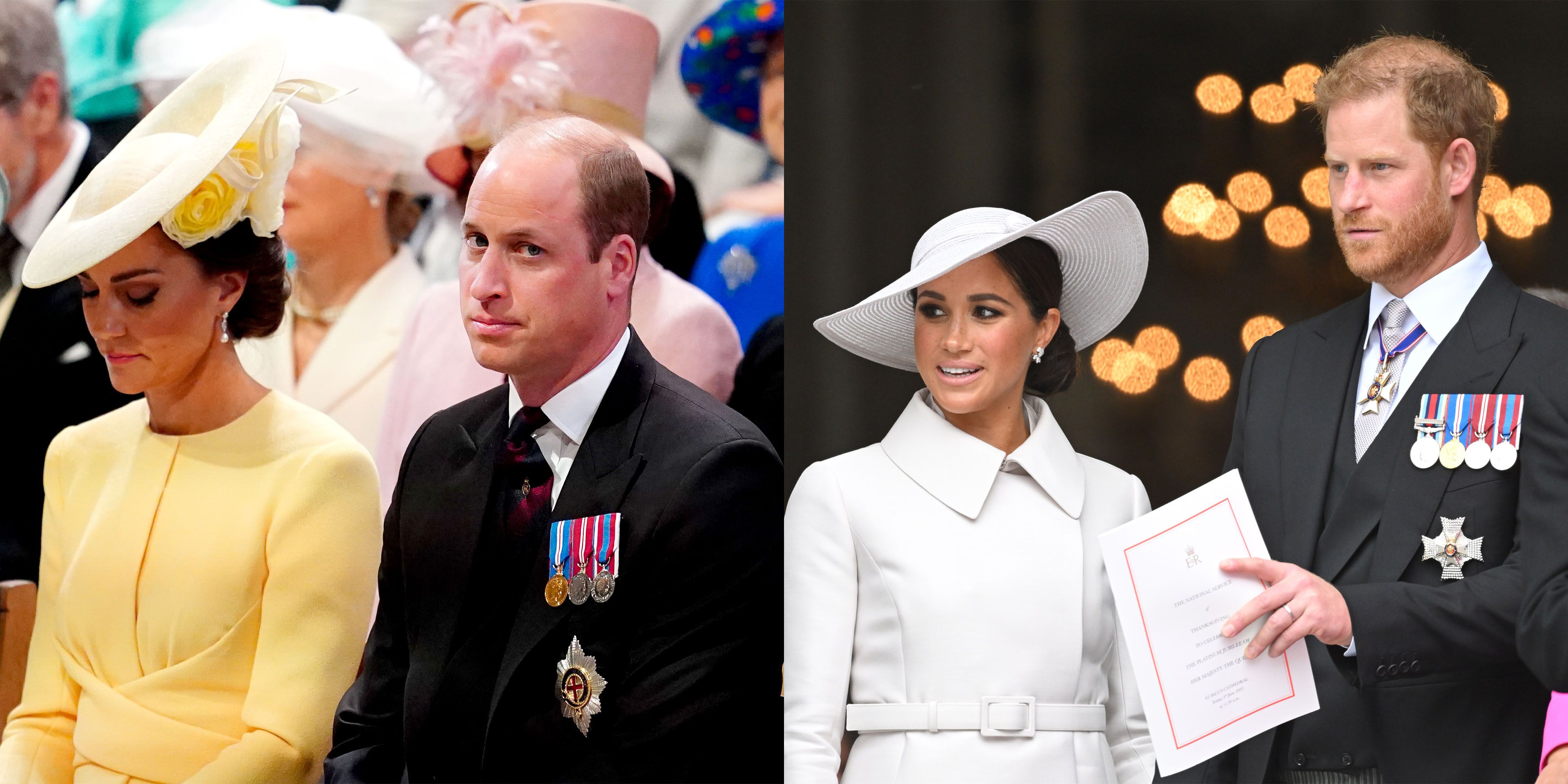 Why Harry and Meghan Didn't Sit With William and Kate at Jubilee