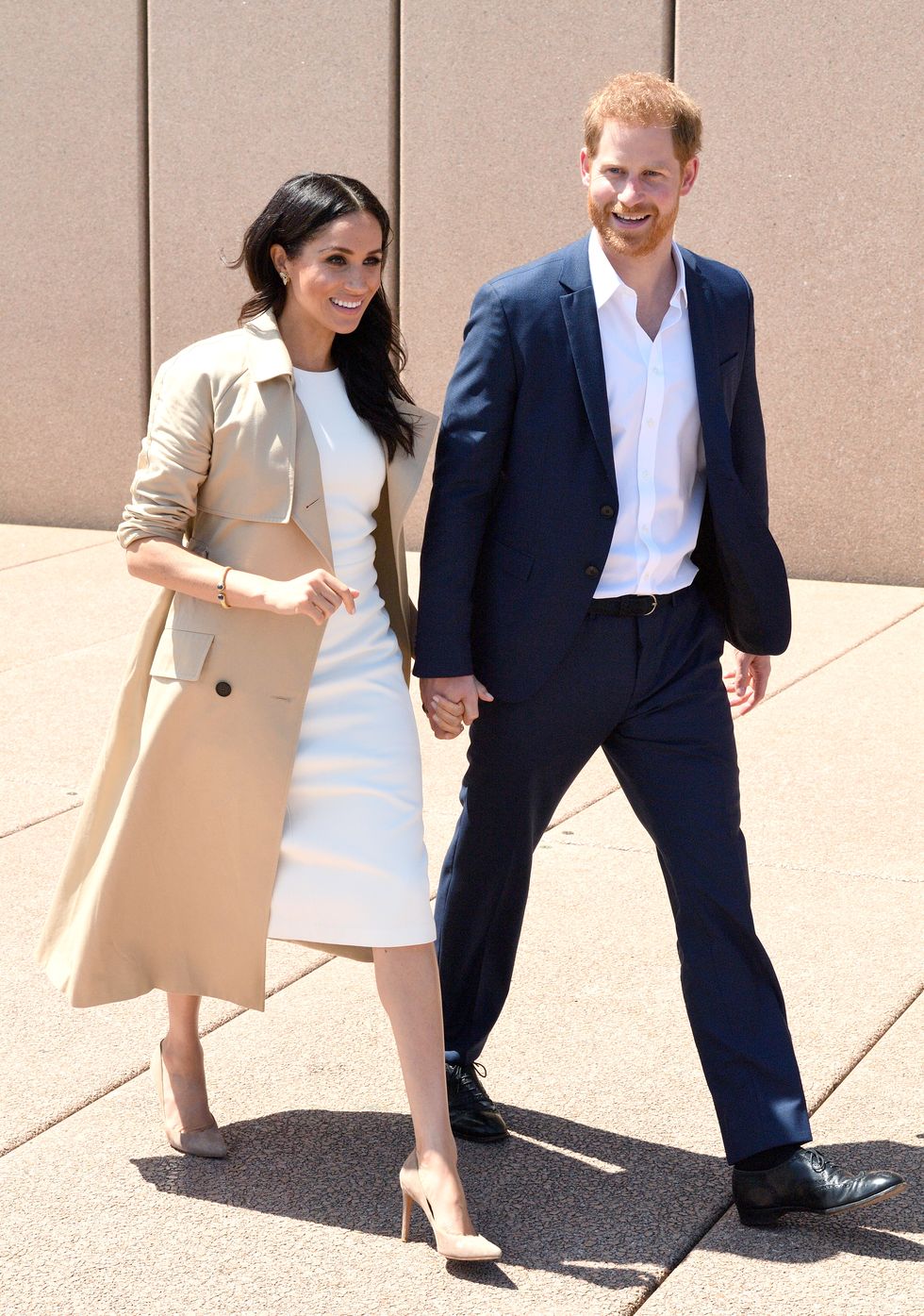 Prince Harry and Meghan Markle on tour on Australia