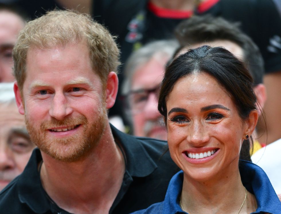 prince harry and meghan markle at invictus games