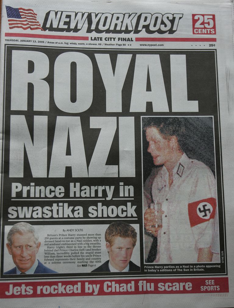 The Crown: Why did Prince Harry dress up as a Nazi? When did this happen?