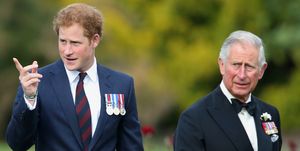prince harry on claim king charles isn't his "real father"