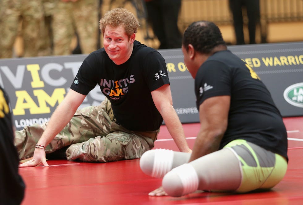 principe harry en los invictus games