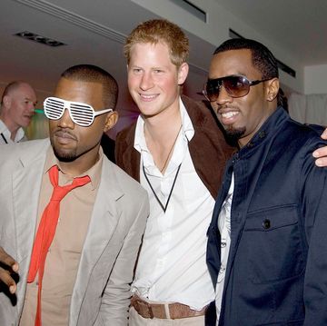 prince harry at 'concert for diana' party