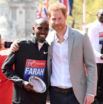 Will Prince Harry still be at the London Marathon finish line? Despite announcing he will be stepping back as a senior royal, the Duke is patron of the London Marathon Charitable Trust.