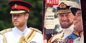 Prince Harry and Prince Philip look identical