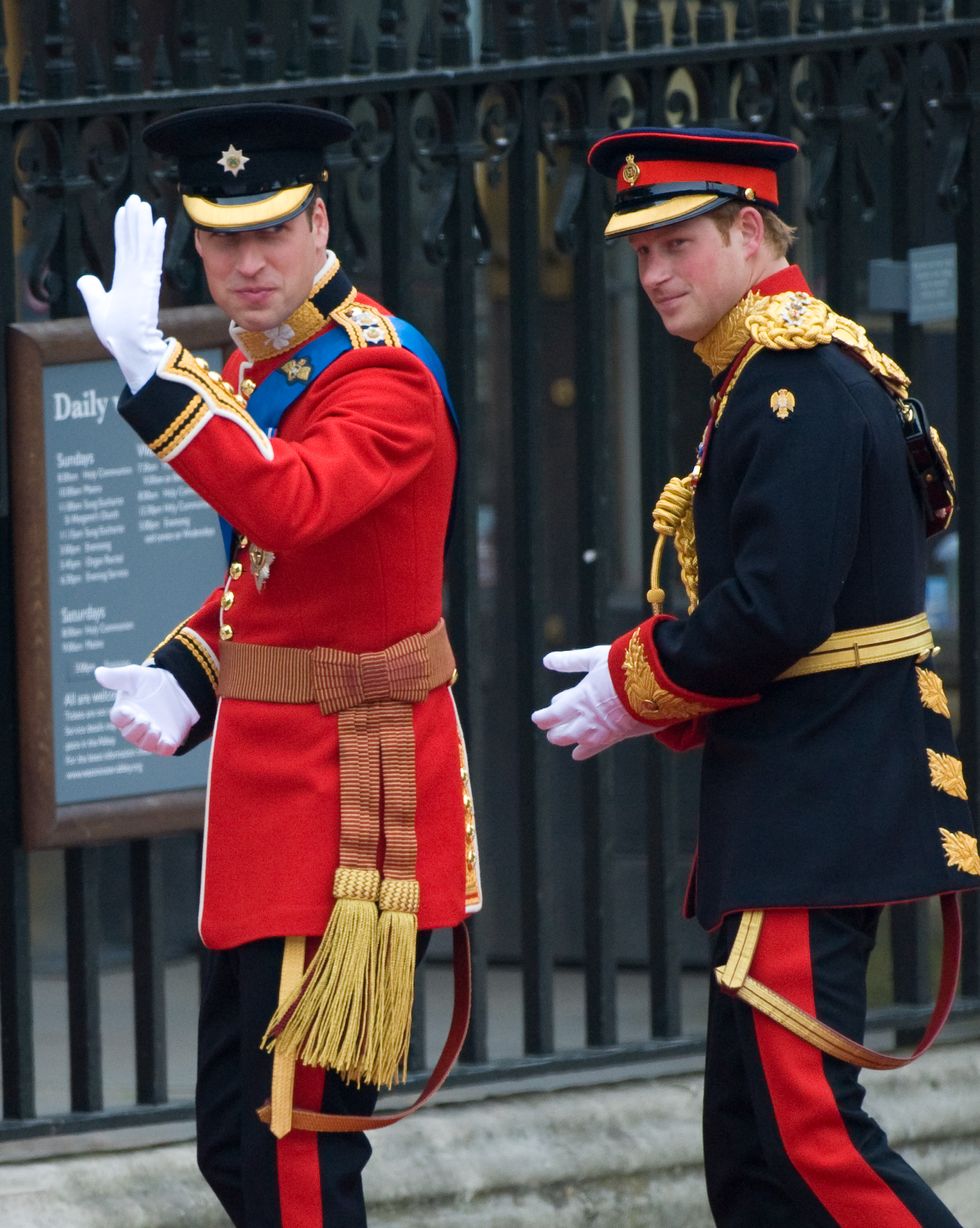 prince harry, young, prince william, kate middleton, royal wedding, anniversary