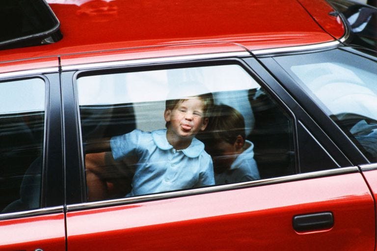 Prince Harry as a kid