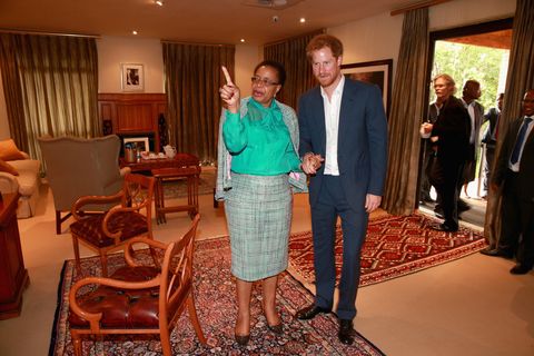 Prince Harry Visits Africa - Day 6
