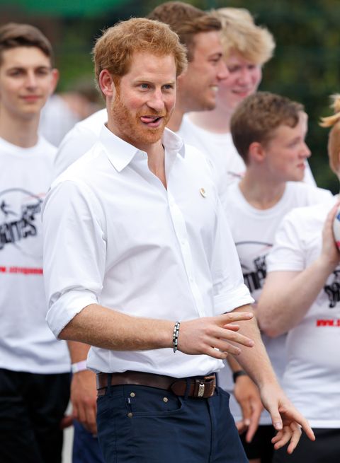 Prince Harry Visits RFU Community Rugby Programme
