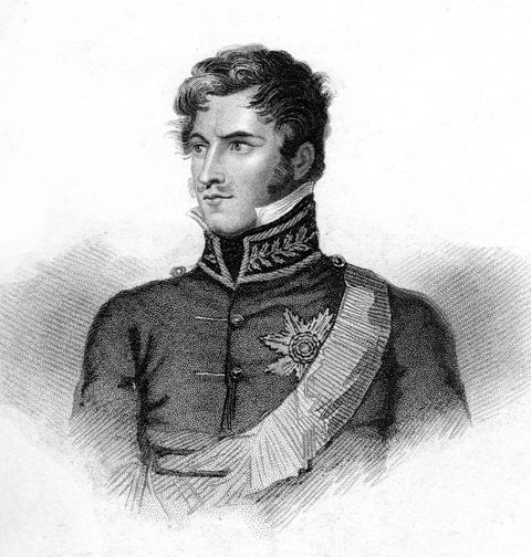 Prince Leopold of Saxe-Coburg-Saalfeld, 19th century.Artist: J Hopwood