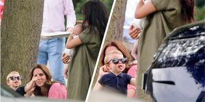 Prince Louis pulling funny faces at his aunt Meghan Markle is the best thing you'll see today