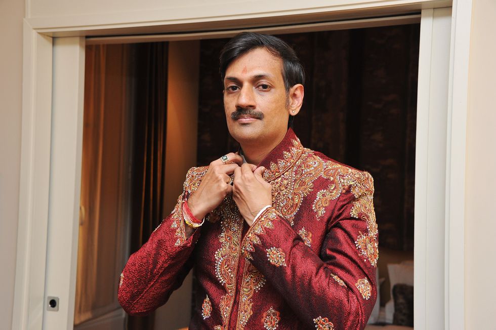 prince manvendra singh gohil prepares for aides gala dinner