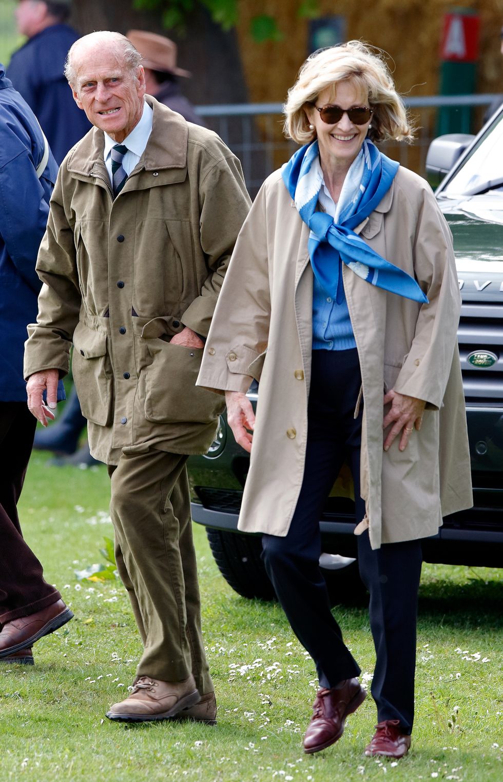 prince philip and penelope knatchbull at the royal windsor horse show in 2007