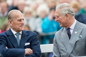 the queen, duke of edinburgh, prince of wales duchess of cornwall visit poundbury