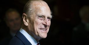 prince philip at royal auxiliary air force in scotland