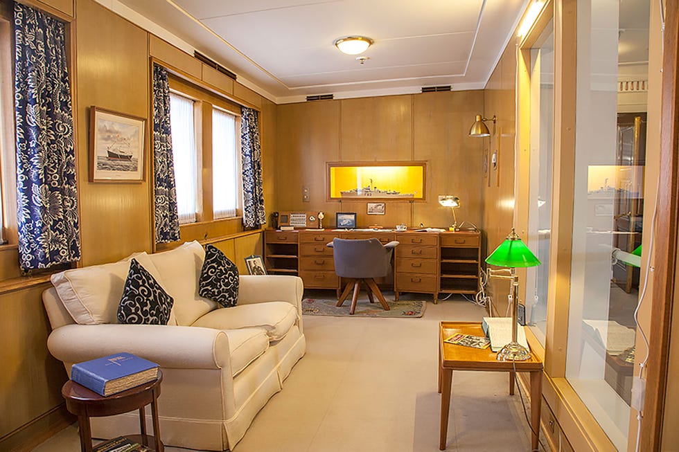 how many bedrooms does the royal yacht britannia have