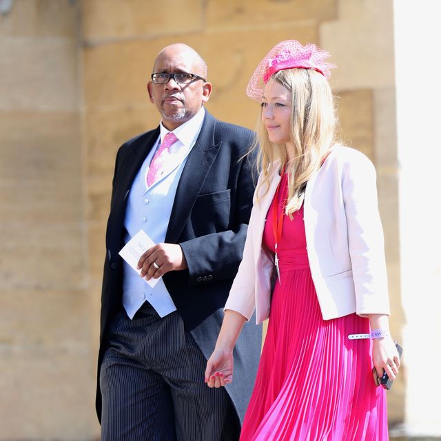 Prince Seeiso of Lethoso attends Prince Harry and Meghan Markle's wedding.
