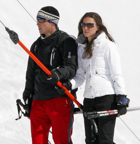 Prince William and Kate Middleton on a Skiing Holiday in Klosters