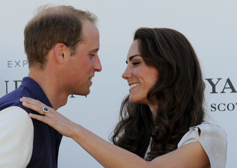 prince william and kate celebrate after