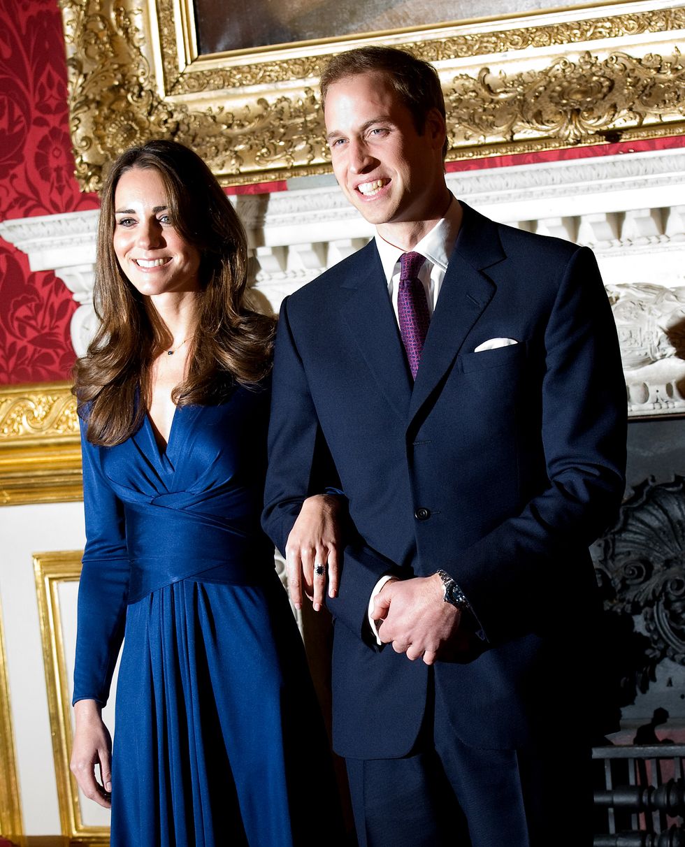 announcement of prince william's engagement to kate middleton