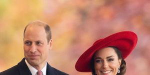 prince william and kate middleton smile together during an official royal visit in 2023