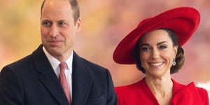 prince william and kate middleton smile together during an official royal visit in 2023