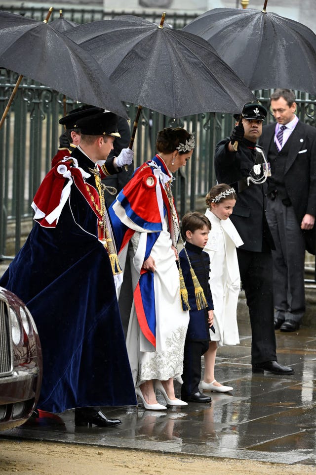 their majesties king charles iii and queen camilla coronation day