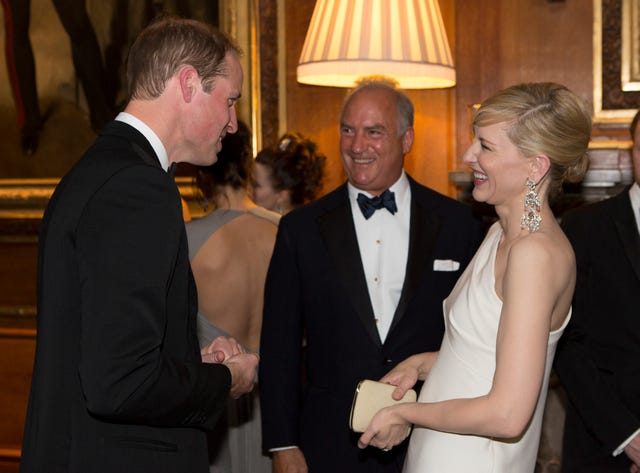 prince william cate blanchett climate change