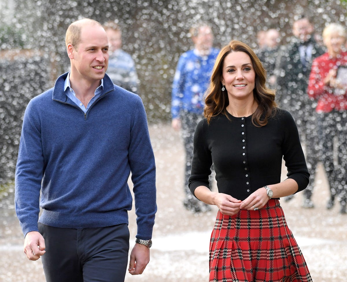 Kate Middleton Gives Speech at a Christmas Party For Military Families