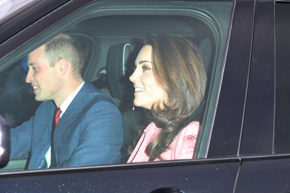 The British Royal Family Arrive At Buckingham Palace For Christmas Lunch