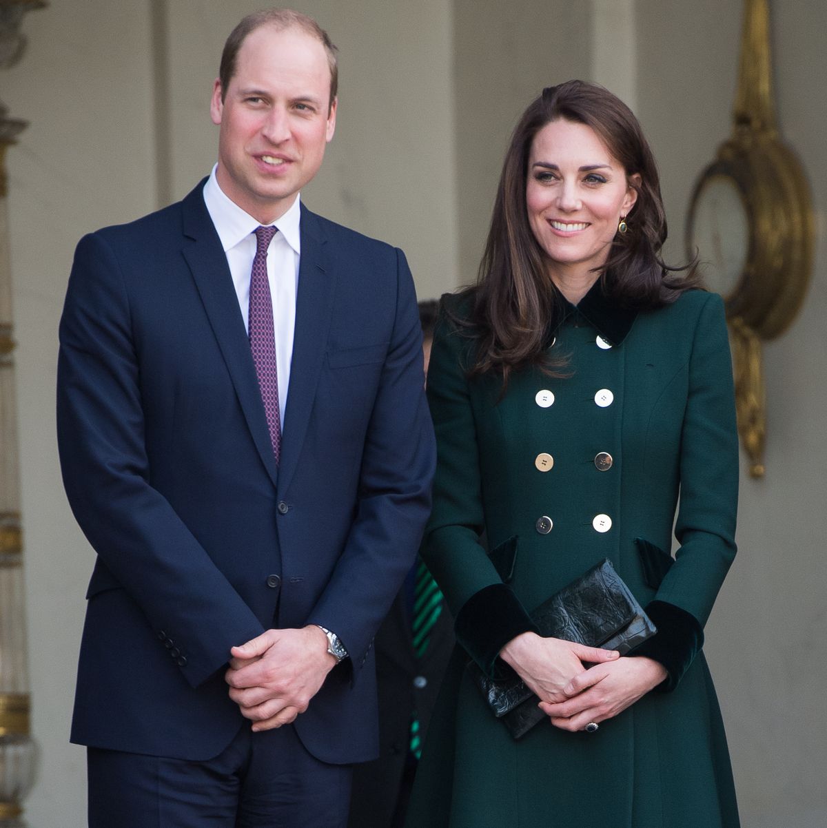 The Duke And Duchess Of Cambridge Visit Paris: Day One