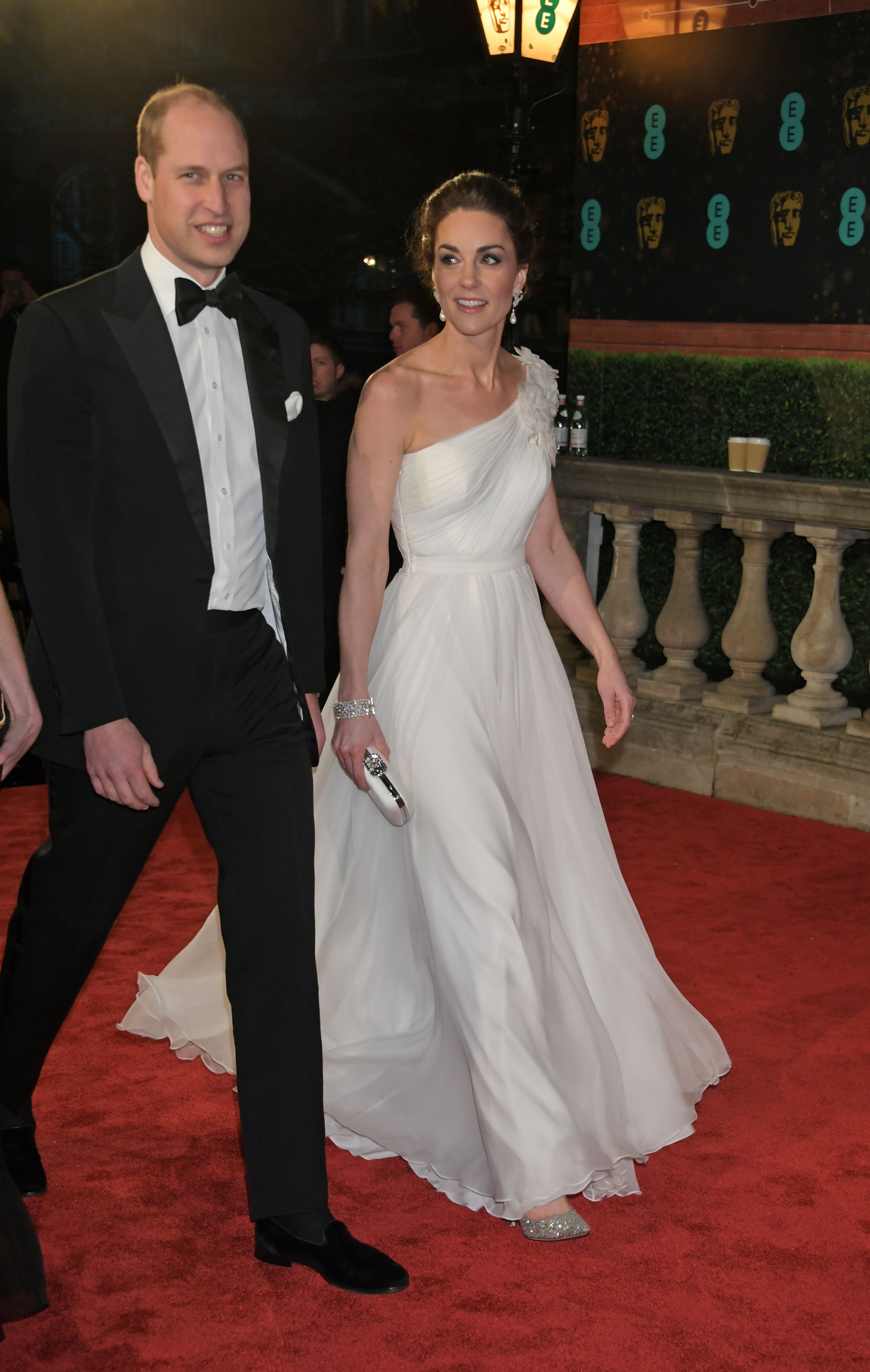 Kate Middleton Dazzles in Alexander McQueen at the BAFTAs | Vanity Fair