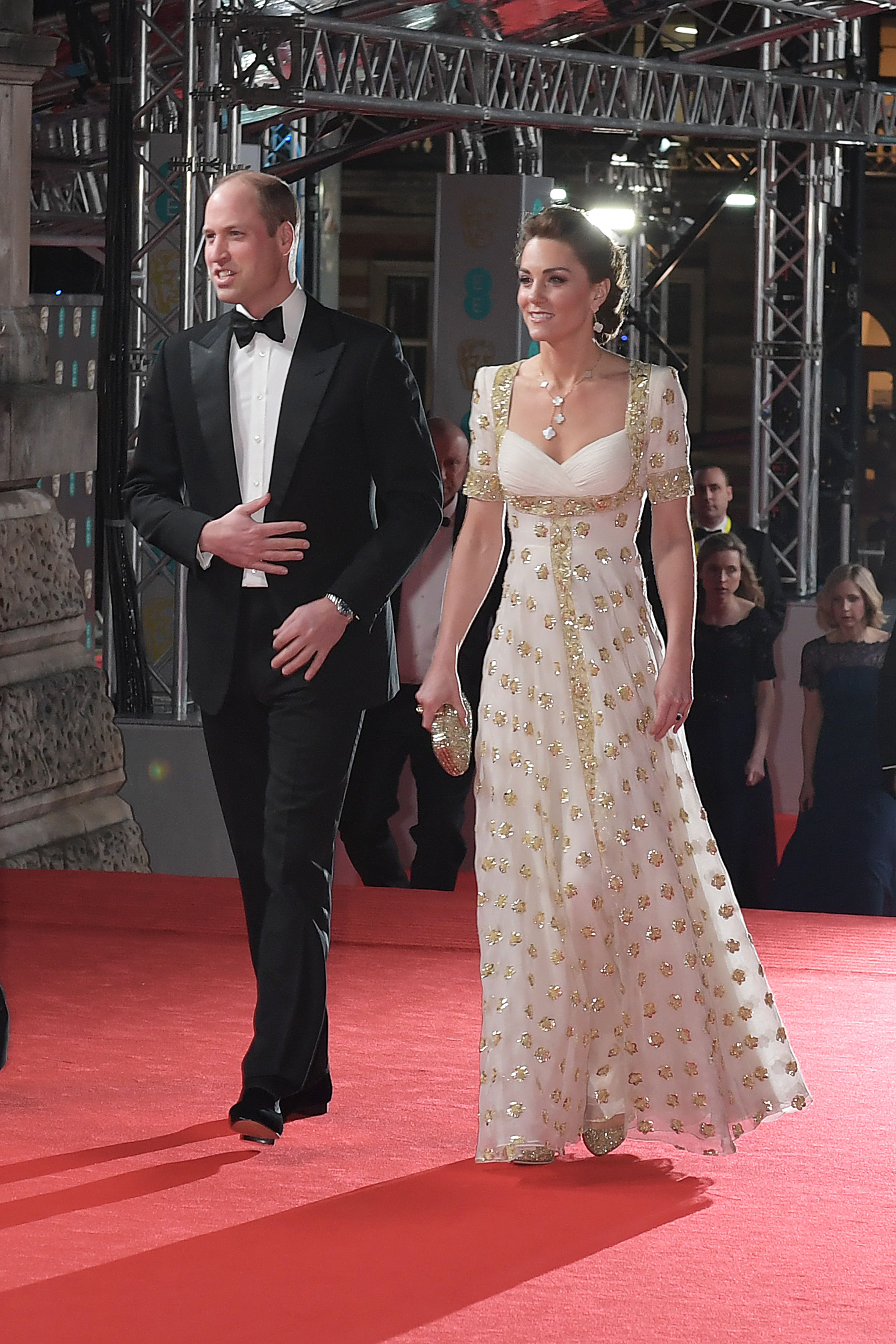 Kate Middleton Had an Actual Princess Moment at the BAFTAs | Vogue