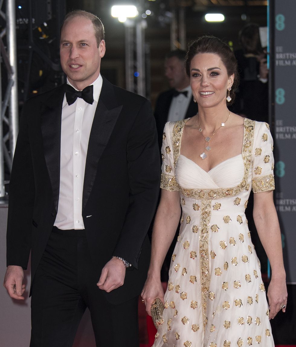 Photos of Kate Middleton's Dress at the 2020 BAFTA Awards
