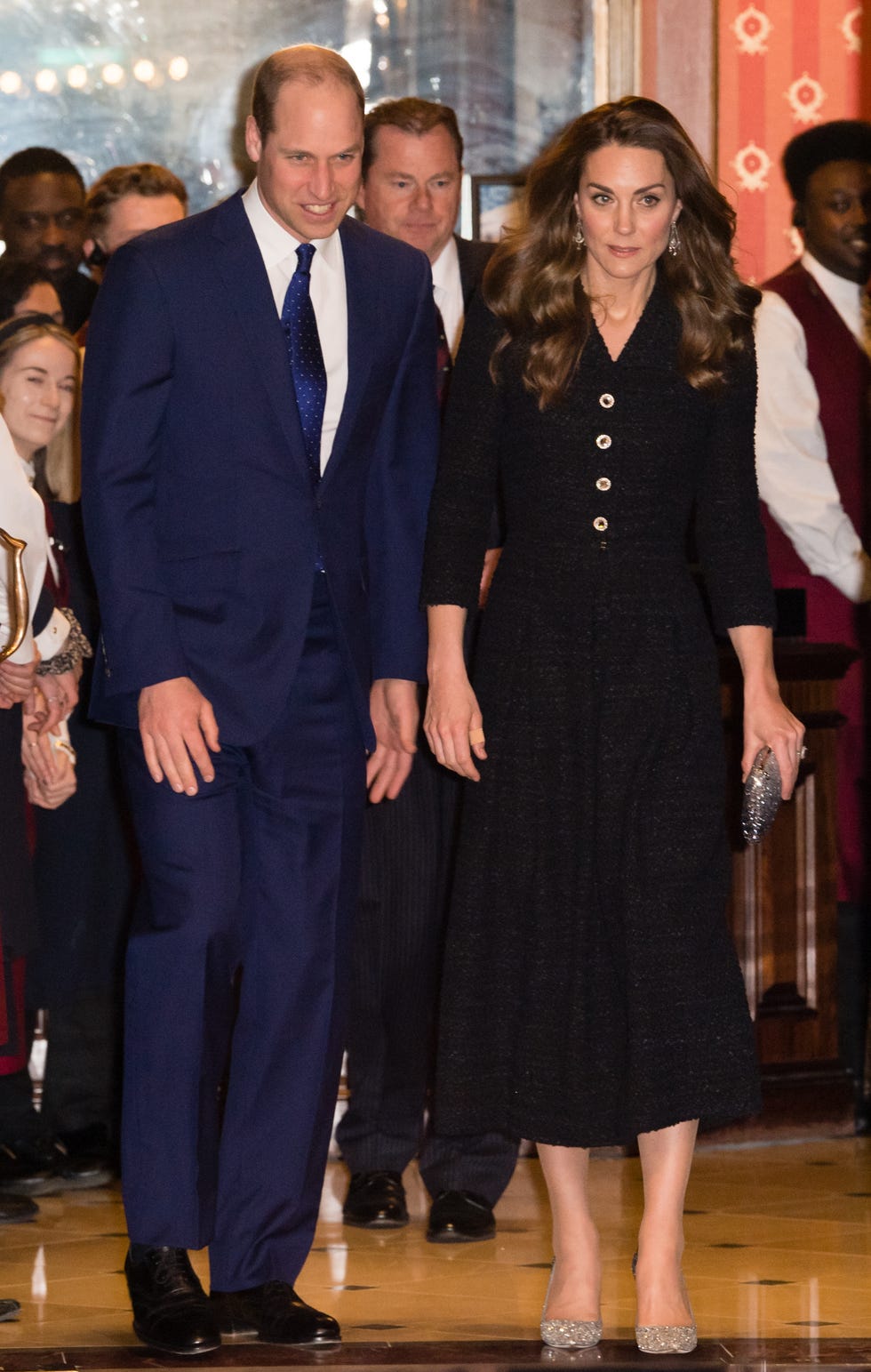 The Duke And Duchess Of Cambridge Attend A Charity Performance Of "Dear Evan Hansen"