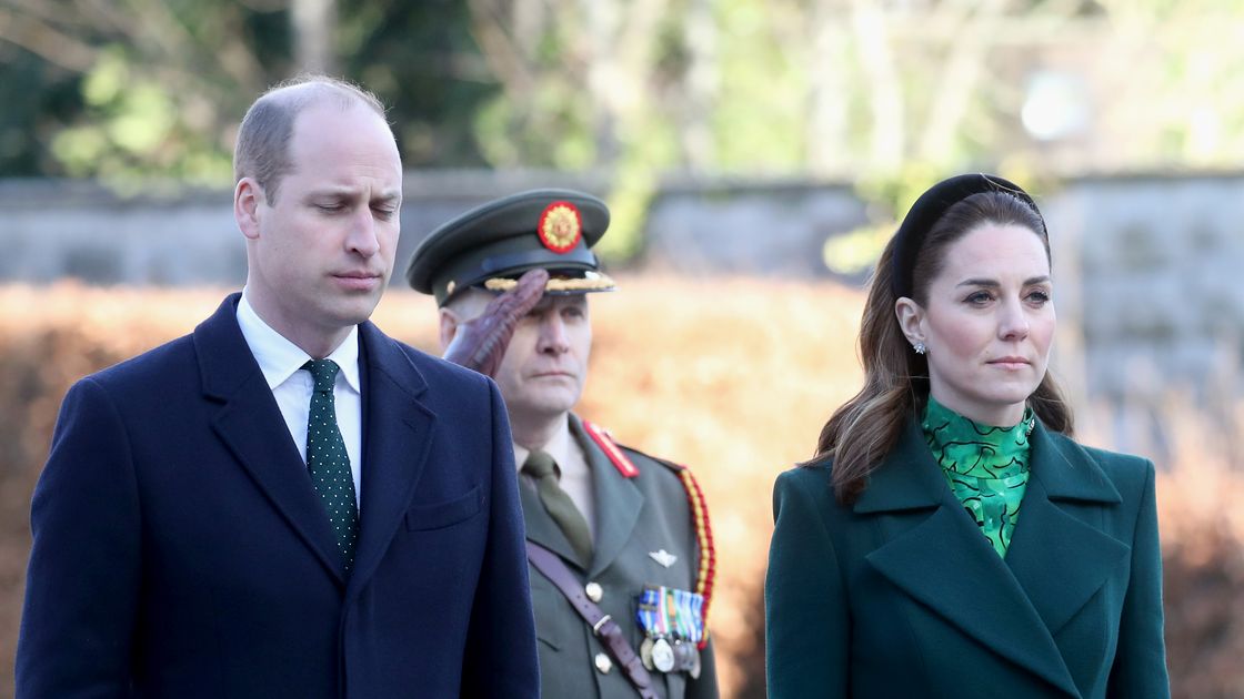 preview for Prince William and Kate Middleton Arrive at the Garden of Remembrance