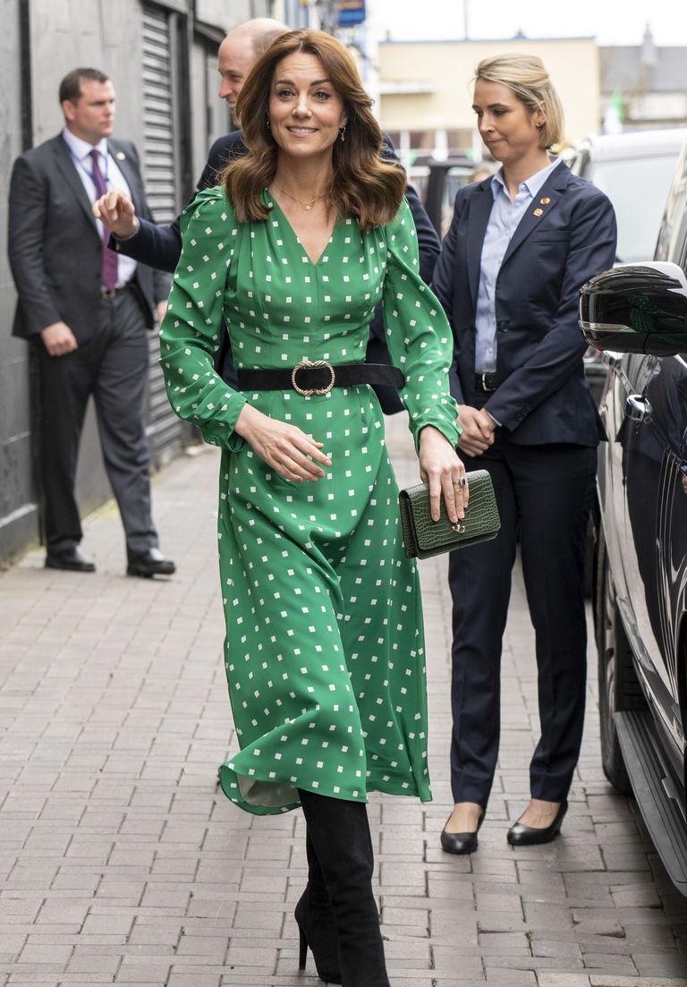 Kate Middleton Wears Three Polka-Dot Outfits in a Row in Ireland