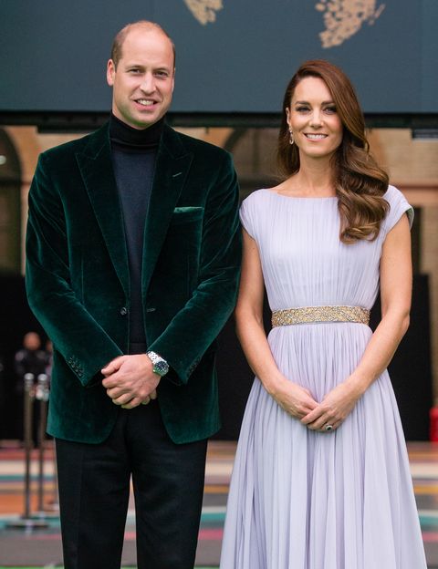 the earthshot prize 2021 william and kate on the green carpet