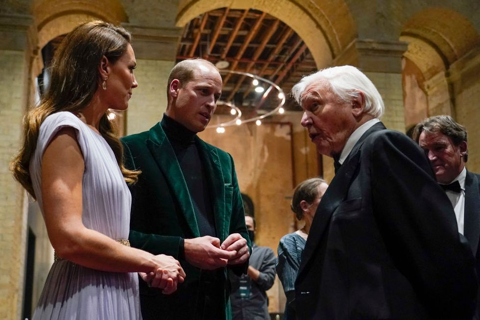 the duke and duchess of cambridge attend the london 2021 earthshot prize awards ceremony