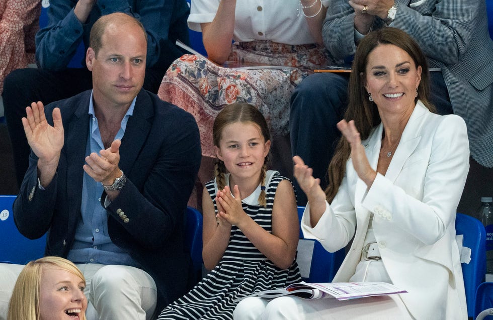 members of the british royal family attend the commonwealth games