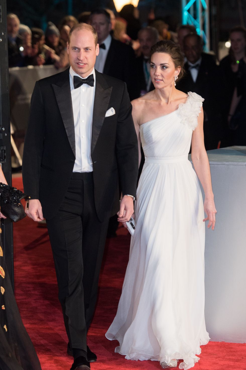 The Princess of Wales goes monochrome for the 2023 BAFTAs