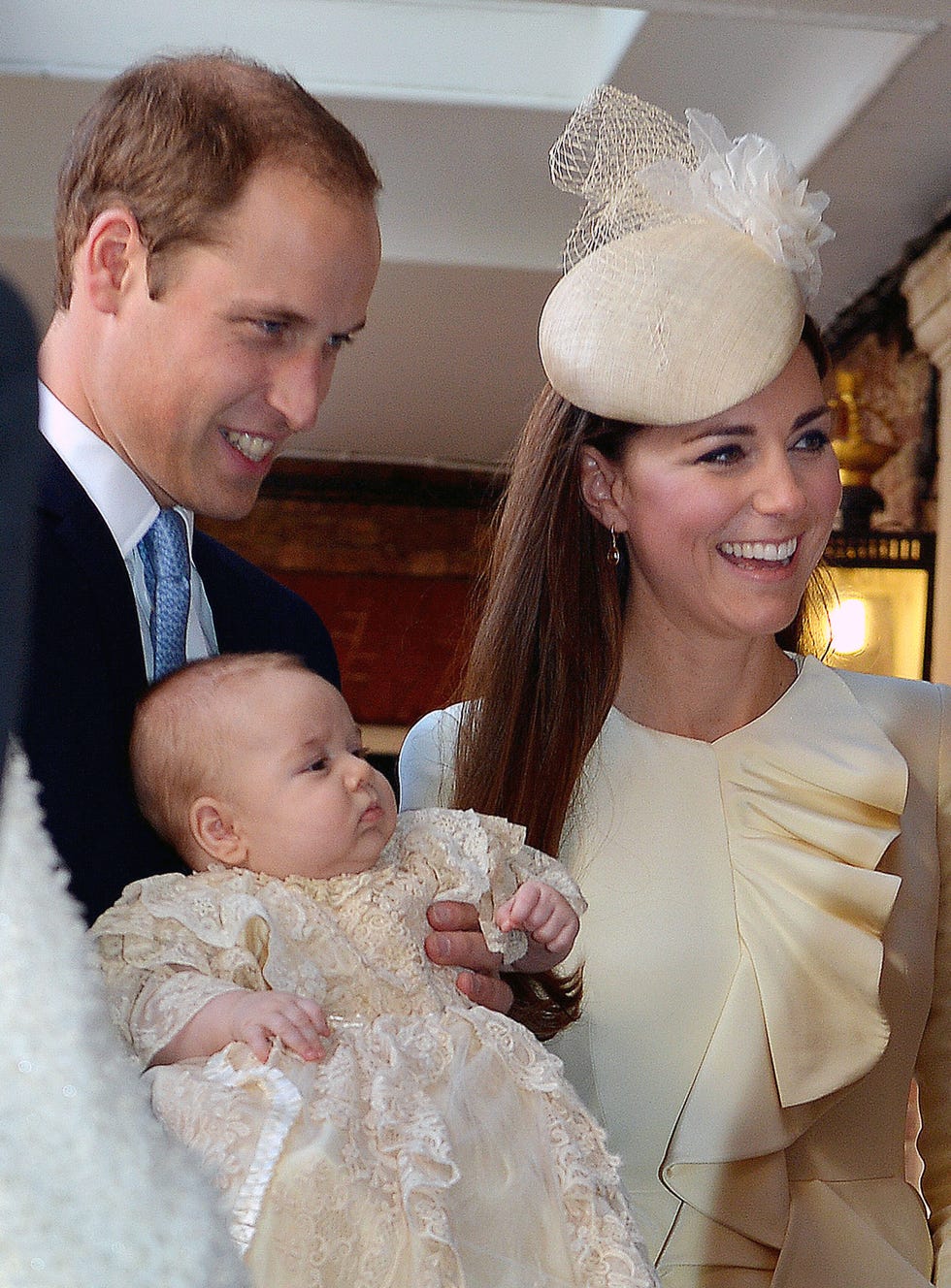 hrh prince george of cambridge is christened at st james' palace