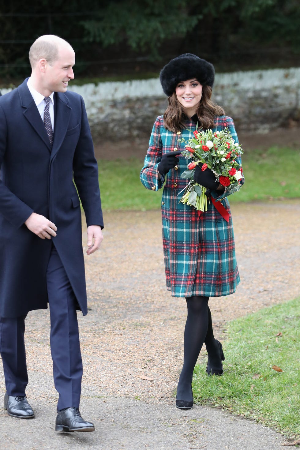 Dit is hoe Kate Middleton gekleed gaat tijdens eerste kerstdag