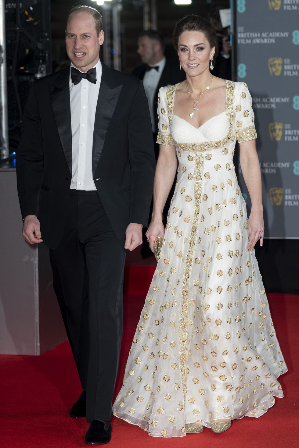 the duke and duchess of cambridge attend the ee british academy film awards