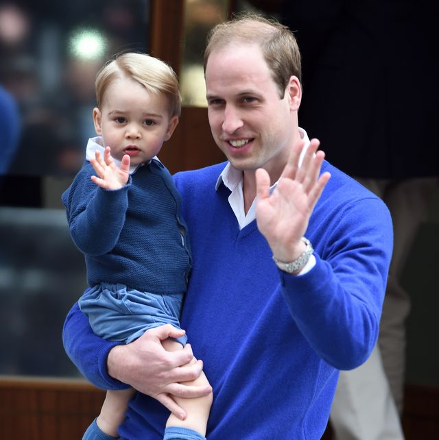 ウィリアム王子　ジョージ王子　そっくり　親子　ロイヤルファミリー