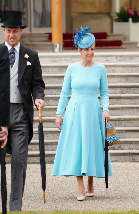 duke and duchess of cambridge host the queen's garden party at buckingham palace