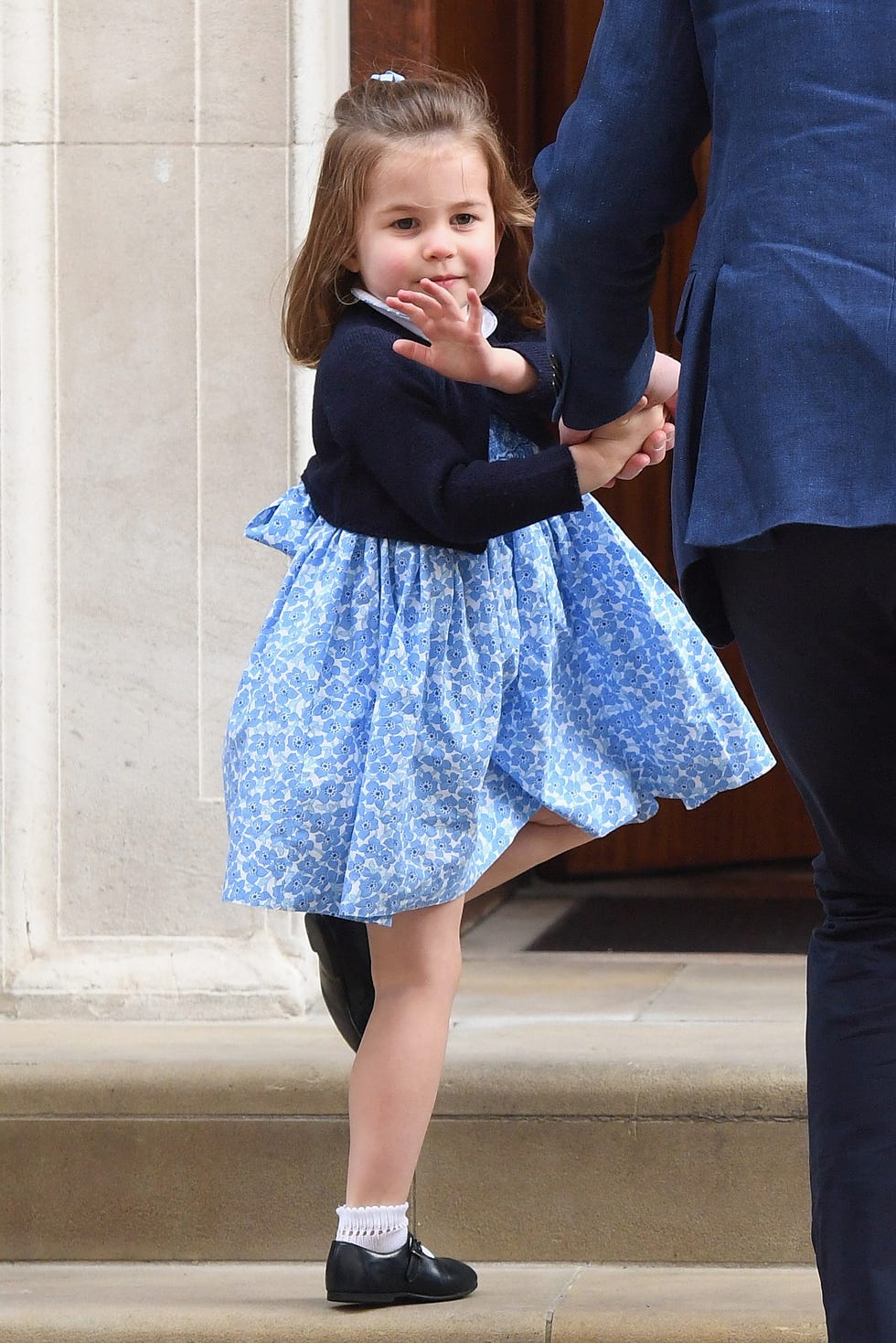 The Duke & Duchess Of Cambridge Depart The Lindo Wing With Their Baby Boy