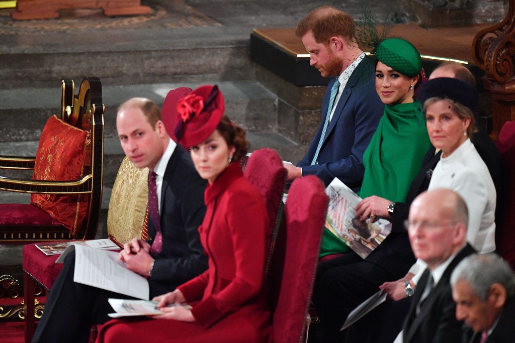 Every Photo of Sussex and Cambridge Reunion at Commonwealth Day